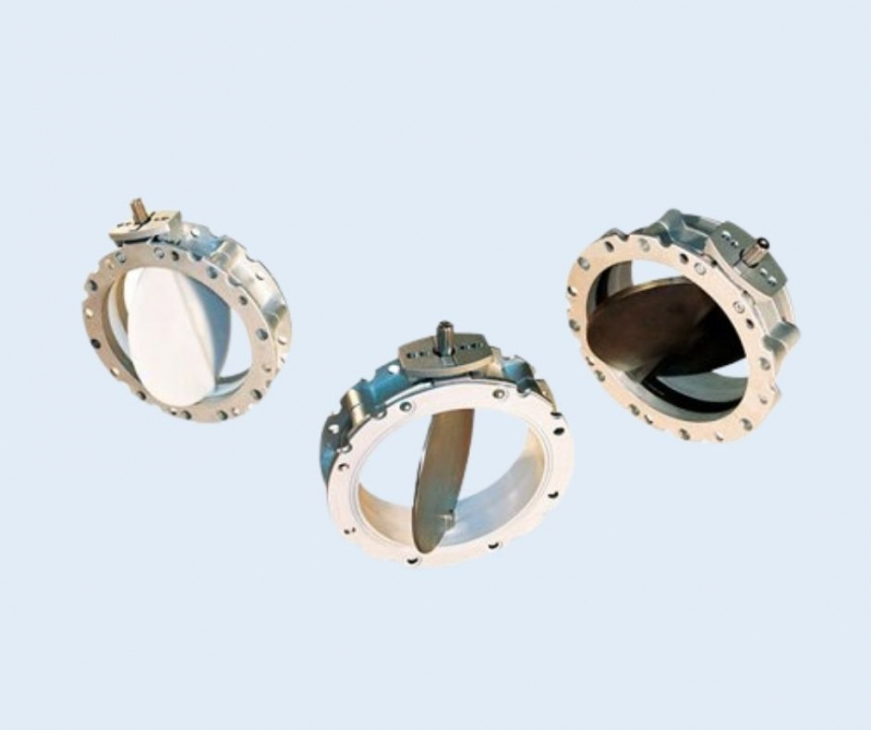 Distribuidor de Válvula Borboleta Inox com Atuador Pneumático Guanambi - Válvula Borboleta Pneumática
