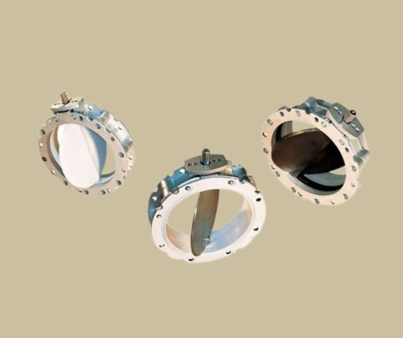 Válvula Tipo Borboleta Congonhas - Válvula Borboleta Inox com Atuador Pneumático